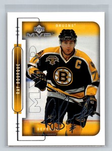 1999 Upper Deck MVP #11 Ray Bourque  Silver Script  Boston Bruins