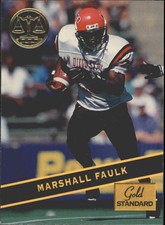 1994 Signature Rookies Gold Standard Multi-Sport Card #34 Marshall Faulk
