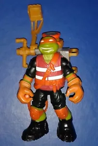 2013 * OOZE CHUCKIN MIKE with PIPE/PACK * TEENAGE MUTANT NINJA TURTLES TMNT - Picture 1 of 15