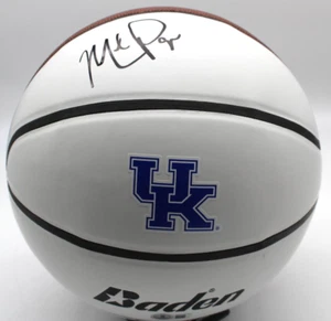 Mark Pope signiert Kentucky Wildcats Logo Basketball mit Beckett Echtheitszertifikat BS22725 - Bild 1 von 2