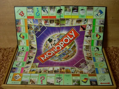 Monopoly World Spielbrett Ersatzteil Ersatz - Bild 1 von 2