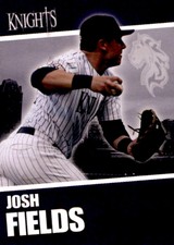 2008 Charlotte Knights Team Issue #15 Josh Fields Stillwater Oklahoma State Card