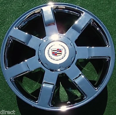 NEW 2010 2013 2014 Cadillac Escalade Chrome 22 inch EXACT OEM Spec WHEEL 5309 - Image 1 of 4