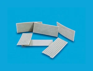 Peco Modelscene 5054 - 6 x 41mm x 16mm Model Plastic Asbestos Sheets 00 Gauge 2n - Picture 1 of 22