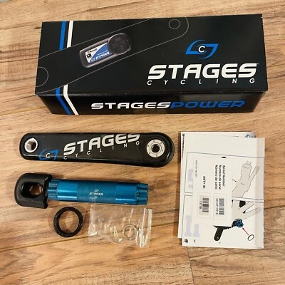 Stages Gen 2 Power Meter BB30 175 with D 130mm Spindle - Image 1 of 4