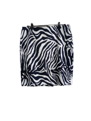 Evan-Picone Womens Petite stretch Zebra Print mini skirt size L - Image 1 of 4