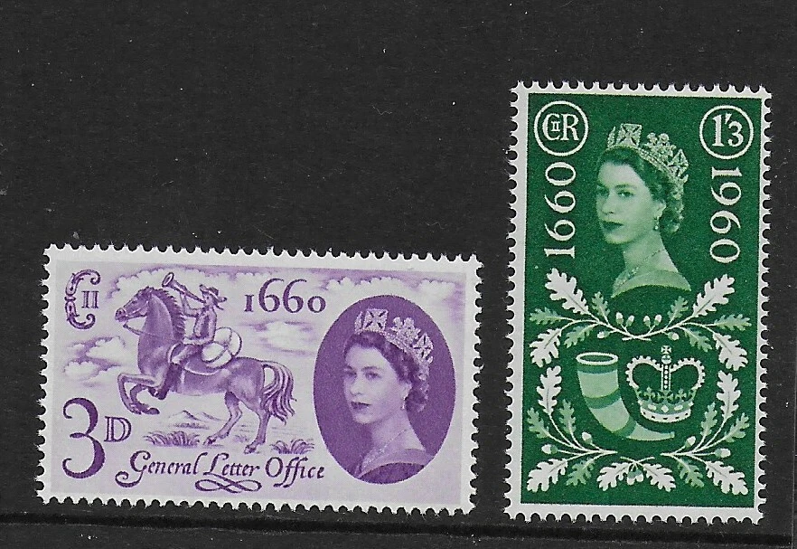 1960 GENERAL LETTER OFFICE SET SG619-620 - MNH - Image 1 of 1