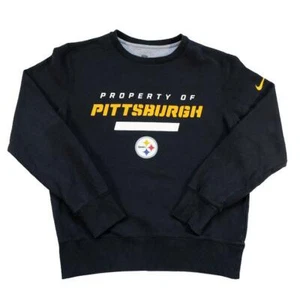 Vintage Nike Pittsburgh Steelers Spell Out Crewneck - M - Picture 1 of 2