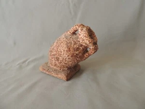 Ancient small amphora Greek  cove vase hand made - Picture 1 of 10