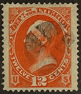 O-20 Dept. Of The Interior Official Stamp Used,  PSE Graded 85J, Cert #01453582 - Picture 1 of 2