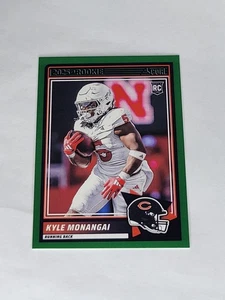2025 Panini Score Green Kyle Monangai Rookie Chicago Bears #48 Parallel - Picture 1 of 2