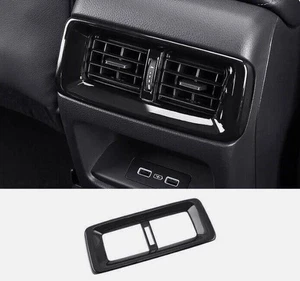 Passend für Honda CRV CR-V 23-24 Glossy Black Rear AC Air Outlet Vent Cover Trim - Picture 1 of 4