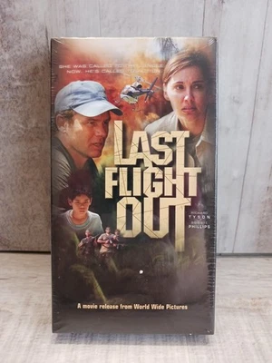 ✅Last Flight Out (VHS, 2003) Richard Tyson, Bobbie Phillips - Brand New  Sealed - Image 1 of 3