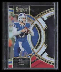 Troquelados Panini Select #200 Josh Allen Prizms negros y dorados 2023 - Imagen 1 de 2