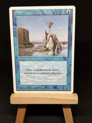 SPANISH Twiddle Fourth Edition M/NM 1995 MTG Magic The Gathering   - Image 1 of 2