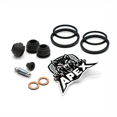 Honda CB1000 C Custom D 1983 Rear Brake Caliper Seal Service Kit Rebuild Rubbers - Image 1 of 4