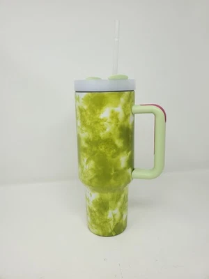 Gift for Her 40oz Tumbler with Handle Tie Dye Christmas Holiday Gift for Teen - Image 1 of 4