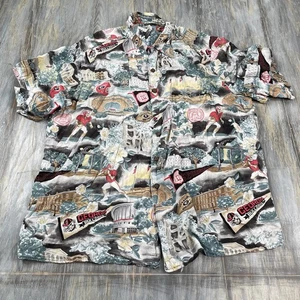 Reyn Spooner Georgia Bulldogs Hawaiian Shirt Mens Size XL UGA Button Up College - Picture 1 of 3