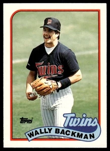 1989 Topps Traded Wally Backman Minnesota Twins #5T - Picture 1 of 2