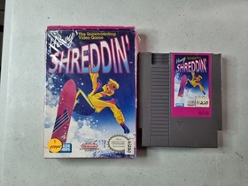 Heavy Shreddin' (Nintendo, NES)  Authentic Tested Game & Box