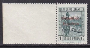 1932 - España - Guinea - Edifil 243A - 2 Sobrecargas en el mismo sello - MNH - Imagen 1 de 2
