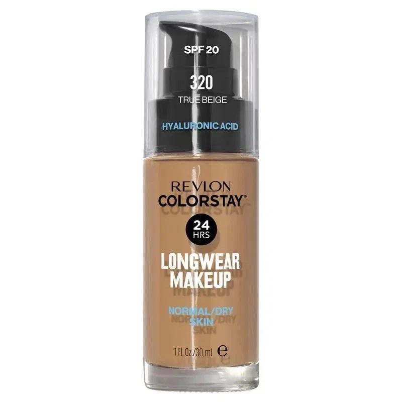 Revlon Colorstay Makeup Waterproof SPF 20 Foundation Color 320  True Beige 30ml - Image 1 of 1