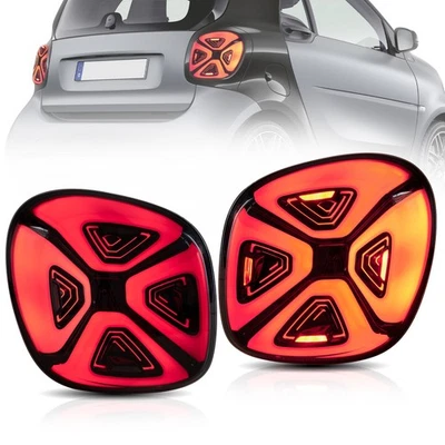 VLAND LED Tail Lights For 15-19 Mercedez Benz Smart 453 Fortwo Forfour Animation - Image 1 of 4