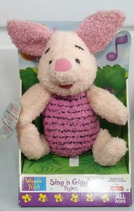 Juguetes de colección Winnie The Pooh años 90 Sing n Giggle Piglet Fisher Price - Imagen 1 de 5