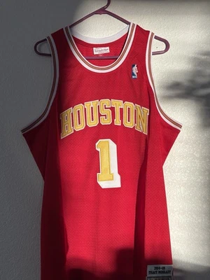 Camiseta deportiva Mitchell & Ness para hombre 2XL Houston Rockets 2004-05 Tracy McGrady Swingman Foto 1 de 4