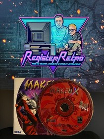 Dreamcast - Maken X - Disc and Manual Only