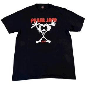 Pearl Jam Alive Band Your T-Shirt Grafica Nera Taglia XL Doppio Lato - Foto 1 di 5
