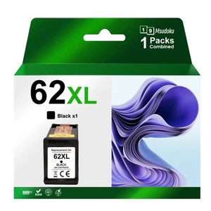 1 PK 62XL Druckerpatronen für HP 62 Envy 7640 5540 5640 5544 5545 5548 5646 - Bild 1 von 7