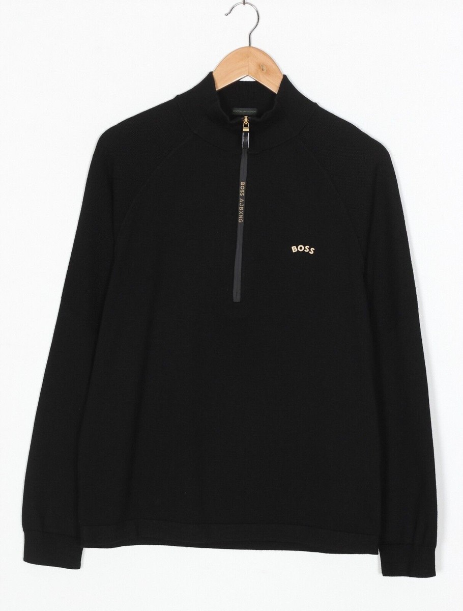 HUGO BOSS Wool Sweaters for Men 1/2 Zip Features for sale | eBay