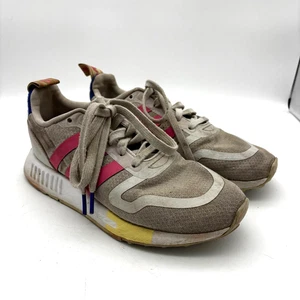 Adidas Originals weiß pink Multi X sportliche niedrige Turnschuhe Damengröße 4,5 - Bild 1 von 8