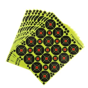 160 lot Paper Target Sticker 2inch for Practice indoors or outdoors   ☪ - Picture 1 of 8