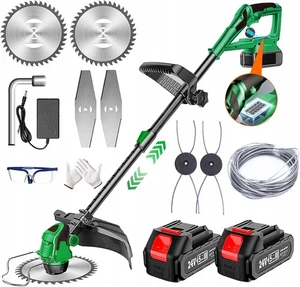 Tagliaerba a batteria 24V 1880W telescopico tagliaerba da giardino erbacce 3in1 - Foto 1 di 6