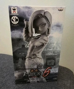 Dragonball Z Android 18 Sculture Budokai 6 Teil 1 Monotone Version Neu in OVP - Bild 1 von 5