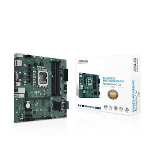 ASUS Pro B660M-C D4-CSM Business Mainboard Sockel Intel LGA 1700 - Photo 1/7