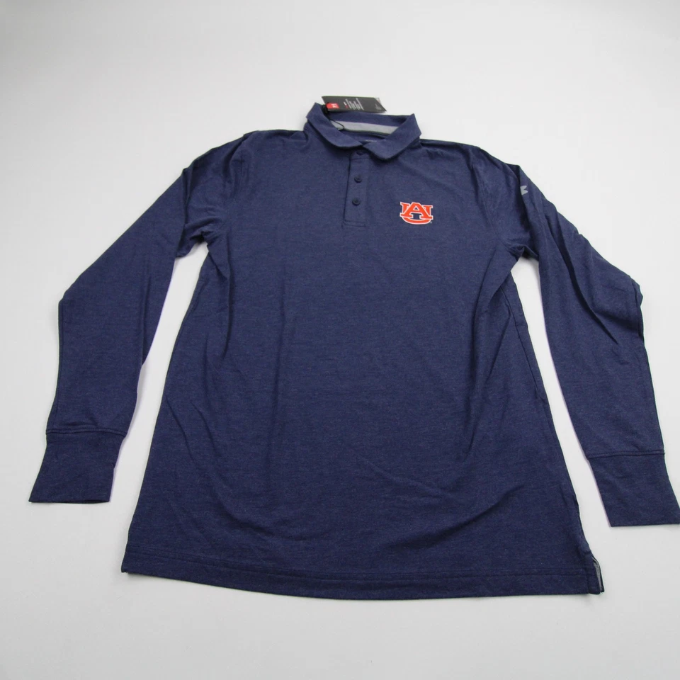 Auburn Tigers Under Armour Polo Men's Navy New - Image 1 of 1