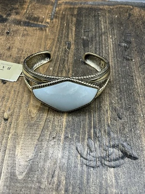 Brazalete Barse Seychelles - Amazonita - Bronce - Nuevo con etiquetas Foto 1 de 4