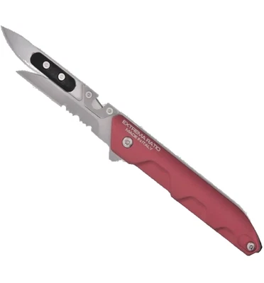 Extrema Ratio FERRUM RESGATE VERMELHO. Ferramenta de resgate de sobrevivência com várias lâminas. Excelente EDC - Imagem 1 de 3