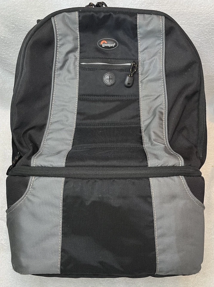 LowePro CompuDaypack Camera Bag Black And Gray - Image 1 of 4