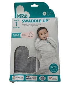 Love to Dream Swaddle UP Self-Soothing Sleep Sack Gray Size Small 8-13 lbs. NEW - Picture 1 of 6