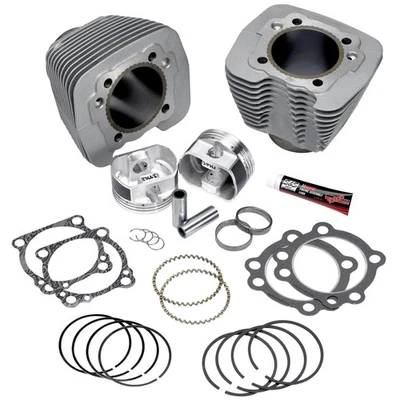 S&S 1986-2019 Harley Sportster 883 to 1200cc Silver S&S Cycle Big Bore K - Image 1 of 4