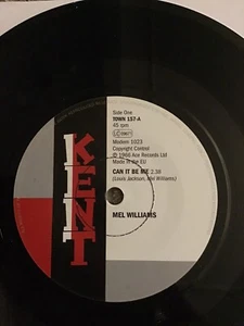 Mel Williams - Can It Be Me / Arthur Wright Orchestra - Lay This Burden Down - M - Picture 1 of 2