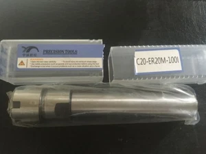 C20-ER20M-100L Verlängerungsstange ER20 Federspannzange für CNC Spannfutter Fräse Drehmaschine - Bild 1 von 1