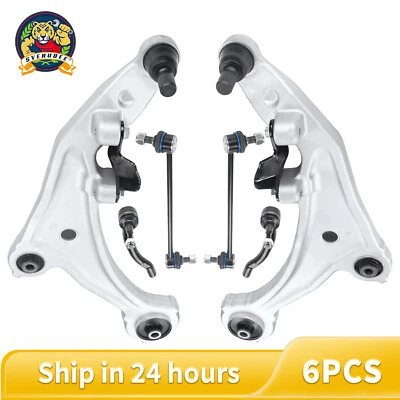 Kit de eslabones de barra estabilizadora de brazo de control de 6 piezas para Nissan Murano 09-14 Foto 1 de 4