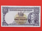 NEW ZEALAND ( 1940 RARE SCARCE ) ONE POUND BEAUTIFUL RARE COLLECTABLE BANKNOTE