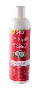 ORS HAIRepair Coconut Oil & Baobab Sulfate-Free Invigorating Shampoo 12.5 Ounce - Picture 1 of 3