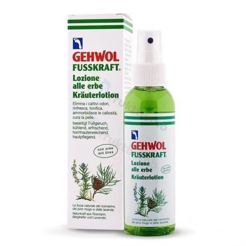 PIEDI E UNGHIE SPRAY HERBAL LOTION GEHWOL FUSSKRAFT LOZIONE ALLE  ERBE 150 ml - Immagine 1 di 1